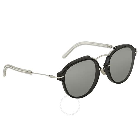 Dior Grey Round Sunglasses CD RECLAT RMG 60 